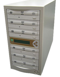 6 Drive Blu-ray, DVD, and CD Duplicator